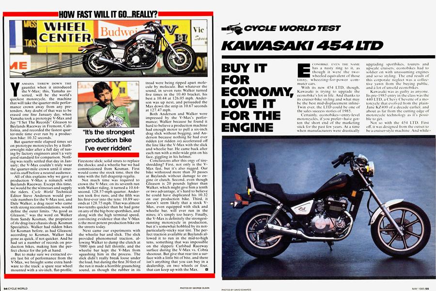 historie samtidig pessimistisk Kawasaki 454 Ltd | Cycle World | MAY 1985