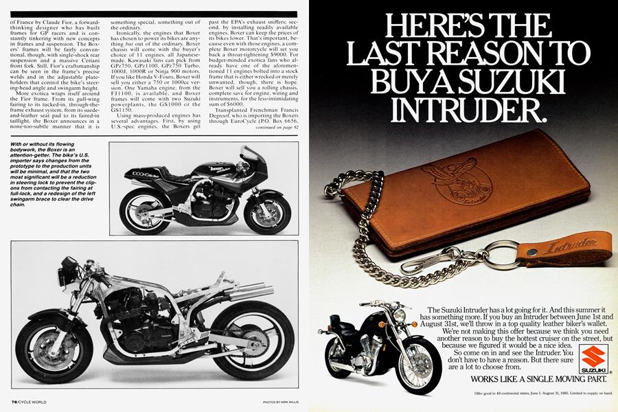 Suzuki: Intruder