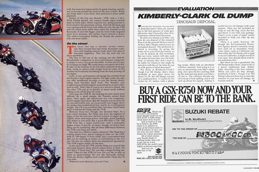 Kimberly-Clark Oil Dump