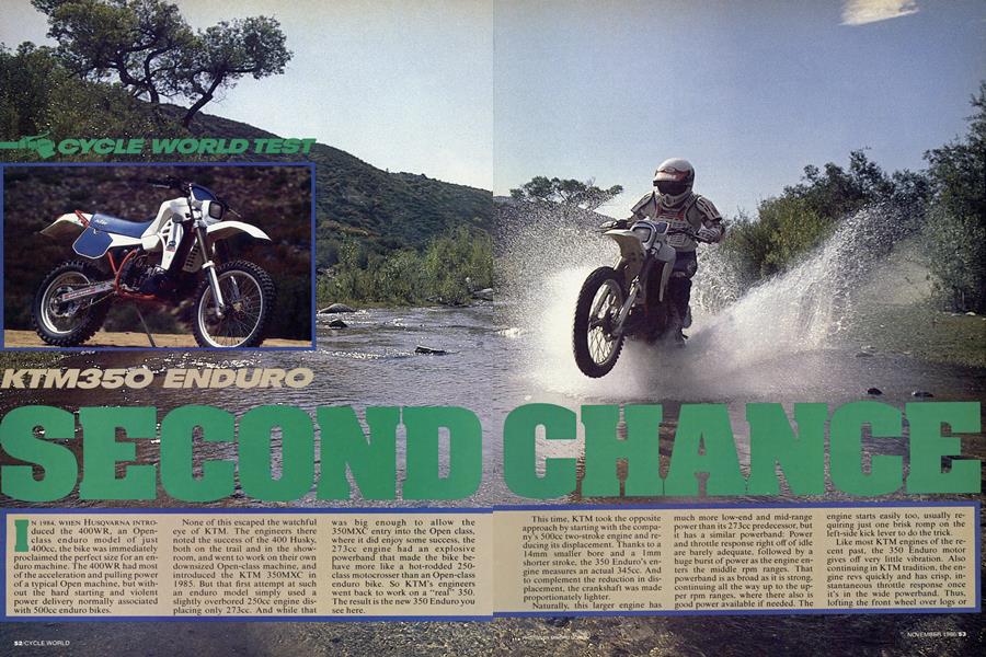 Ktm350 Enduro Second Chance