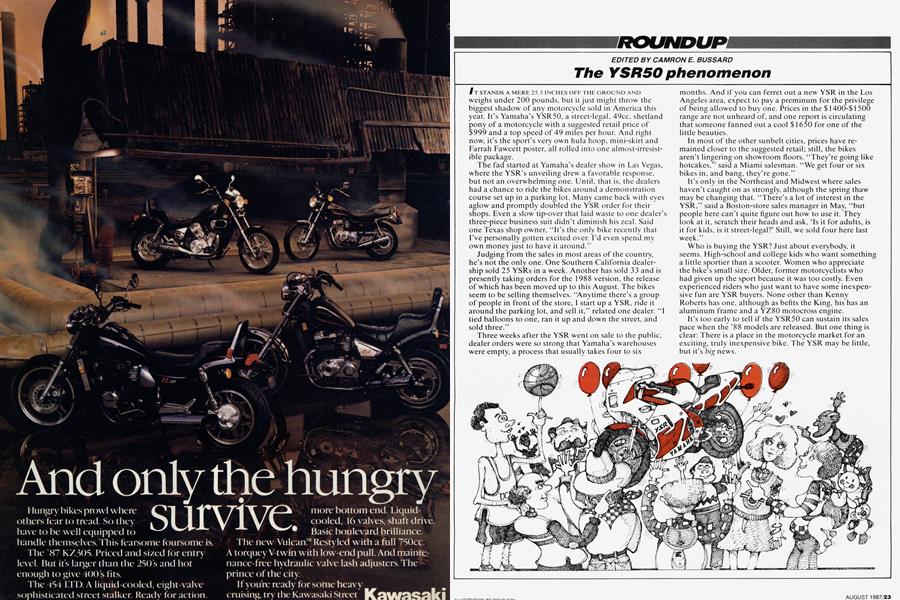 The Ysr50 Phenomenon | Cycle World | AUGUST 1987