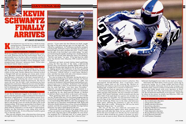 Doug Polen | Cycle World | JUNE 1988