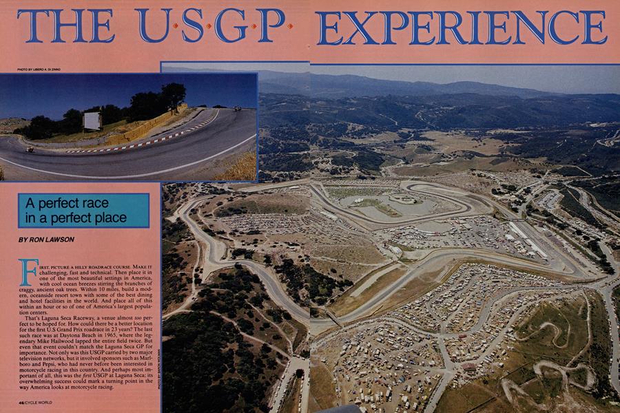 The U·s·g·p· Experience