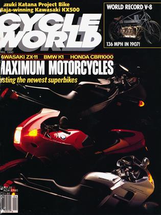 Kawasaki Zx-11 | Cycle World | APRIL 1990
