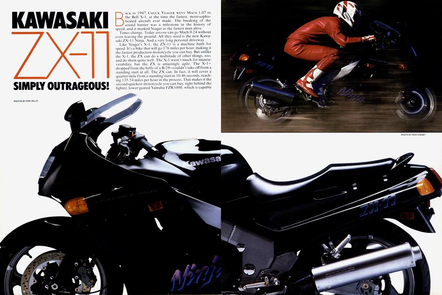Kawasaki Zx-11 | Cycle World | APRIL 1990