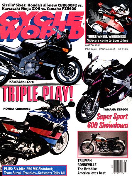 Issue: - March 1991 | Cycle World
