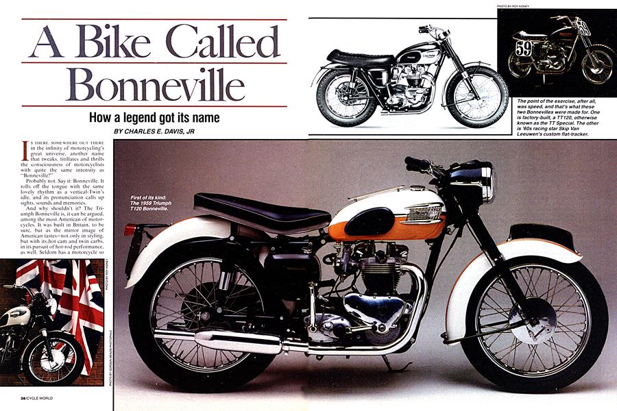 A Bike Called Bonneville