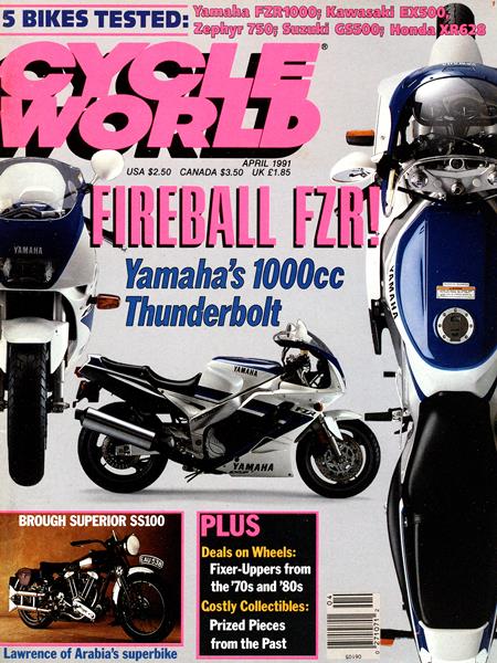 Issue: - April 1991 | Cycle World