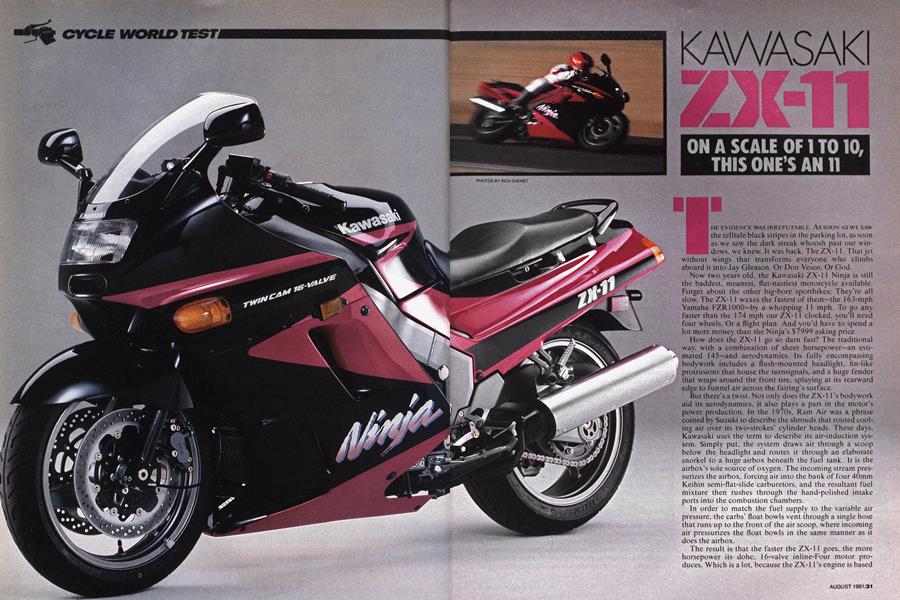 Kawasaki Zx-11 | Cycle World | AUGUST 1991