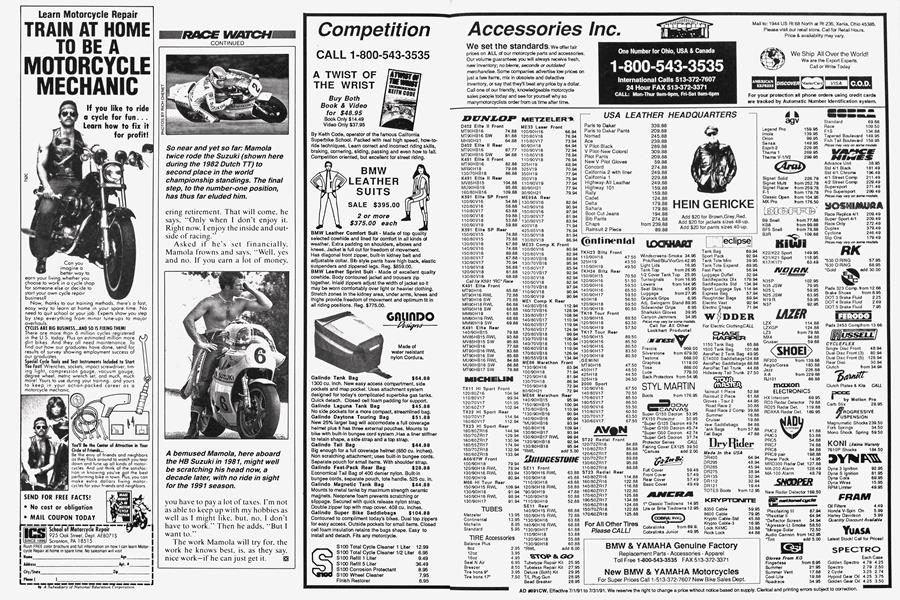 S100 | Cycle World | AUGUST 1991