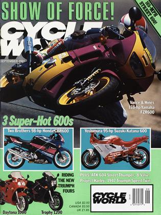 SEPTEMBER 1991 | Cycle World