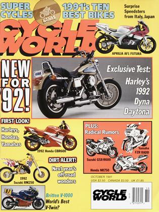 OCTOBER 1991 | Cycle World