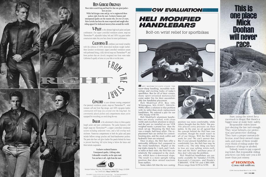 Heli Modified Handlebars