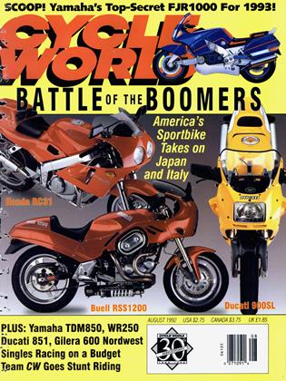 AUGUST 1992 | Cycle World