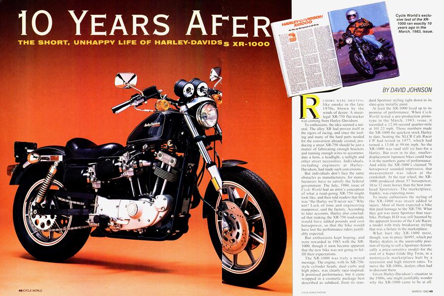 First Look 1993: Harleys And Hondas For the New Year, Cycle World
