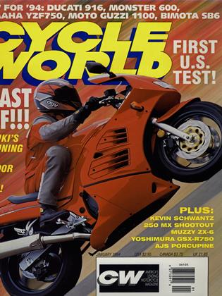 JANUARY 1994 | Cycle World