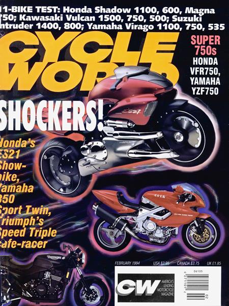 Issue: - February 1994 | Cycle World