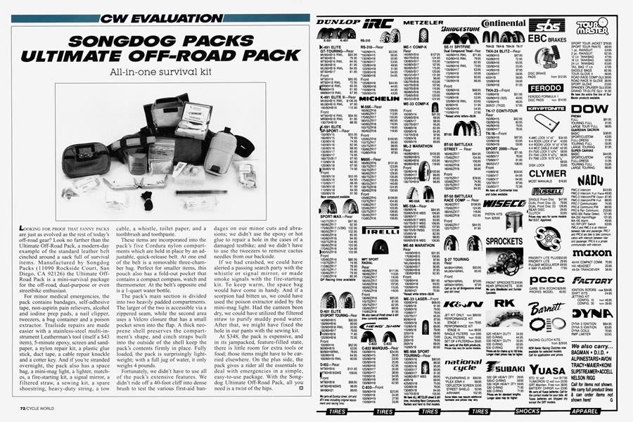 Songdog Packs Ultimate Off-Road Pack