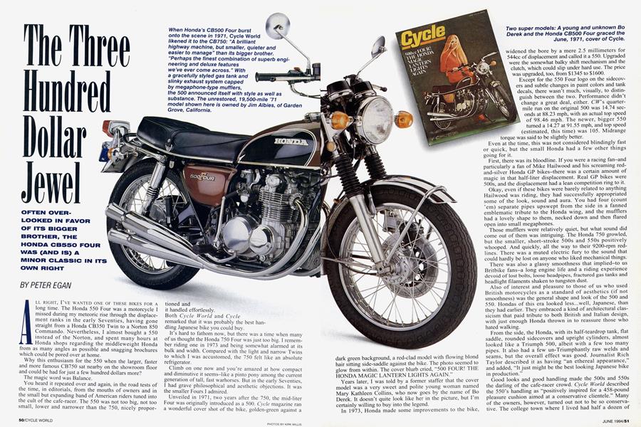 The Honda CB500 Four - Motorcycle Classics