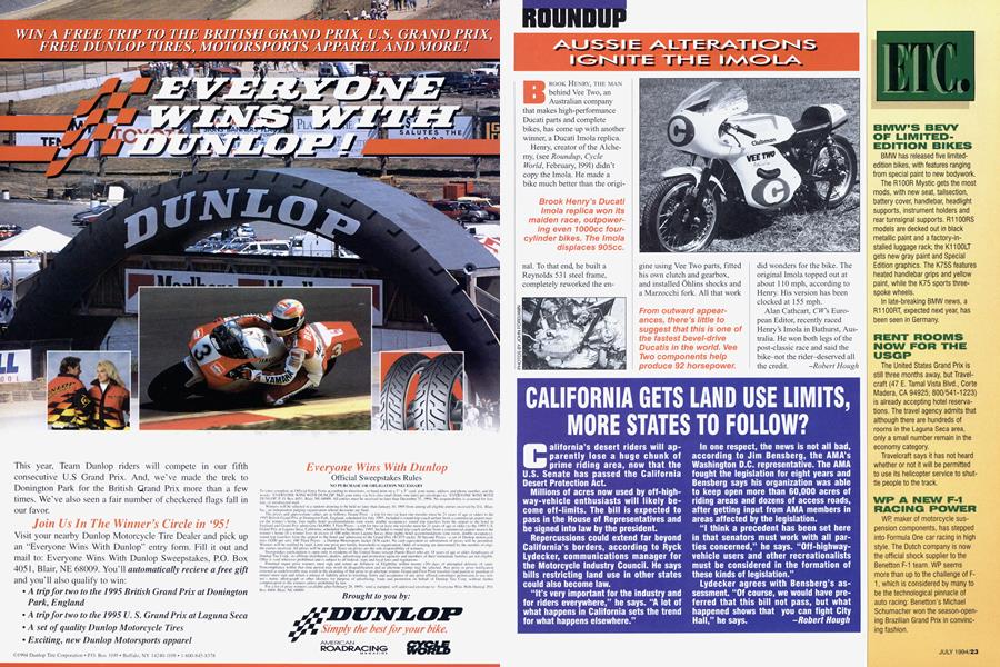 Aussie Alterations Ignite the Imola