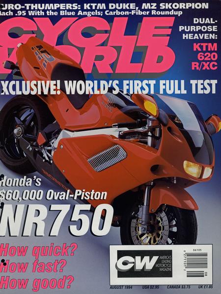 Issue: - August 1994 | Cycle World