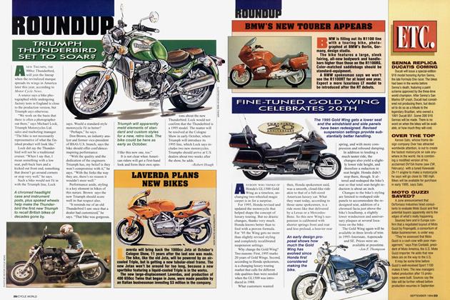 1995 Bmw R1100gs | Cycle World | SEPTEMBER 1994