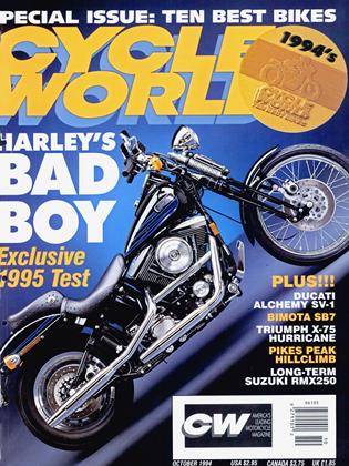 OCTOBER 1994 | Cycle World