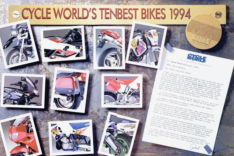 Cycle World's Ten Best Bikes 1994