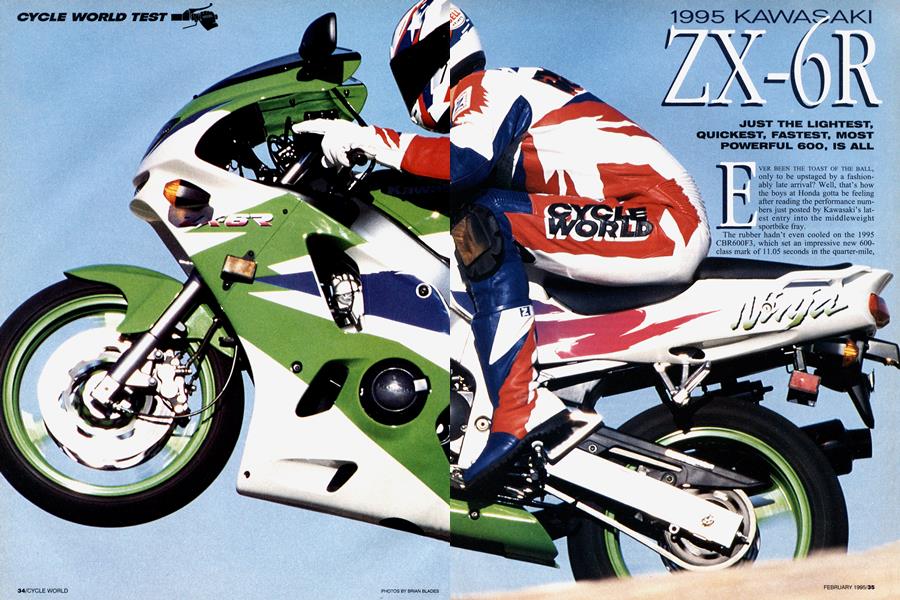 1995 Kawasaki Zx-6r | Cycle World | FEBRUARY 1995