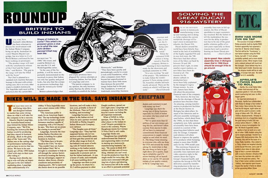 Solving the Great Ducati 916 Mystery