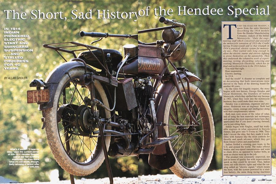 The Short, Sad History of the Hendee Special