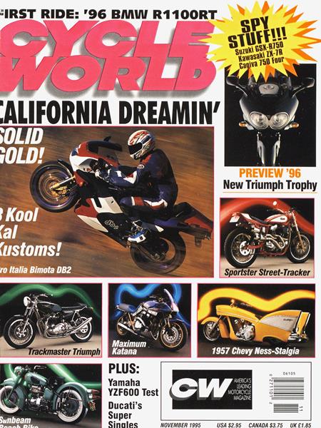 Issue: - November 1995 | Cycle World