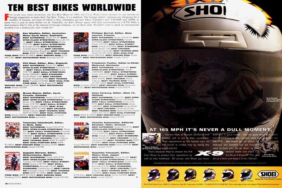 Ten Best Bikes Worldwide