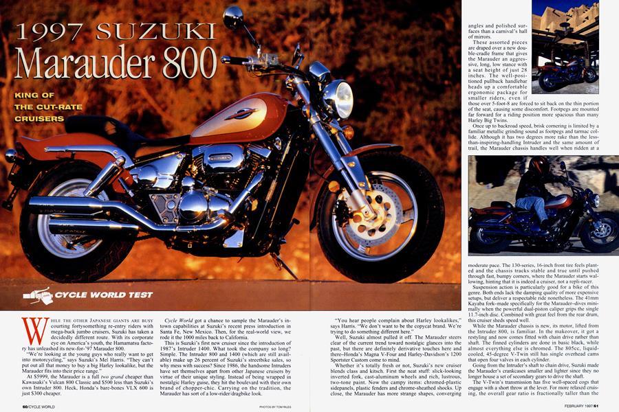 Suzuki Intruder 800, Cycle World