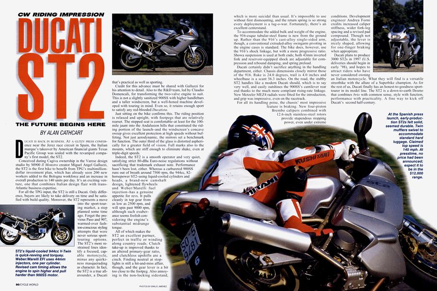 Ducati St2 | Cycle World | JULY 1997