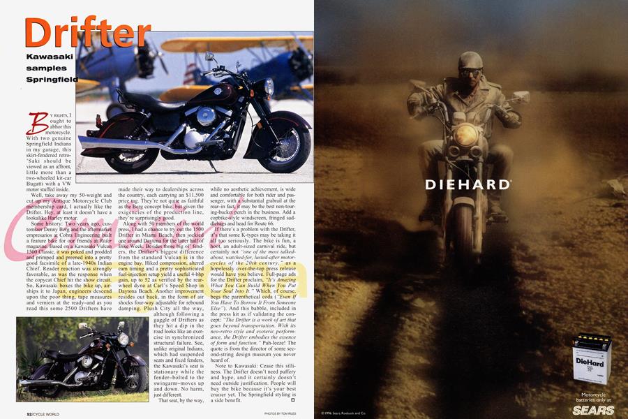 Drifter | Cycle World | JUNE 1999