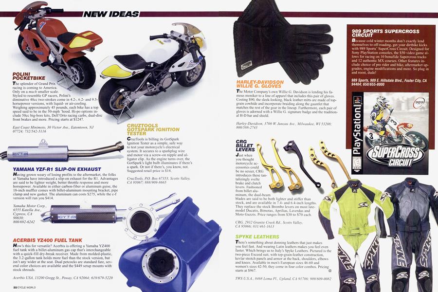 New Ideas