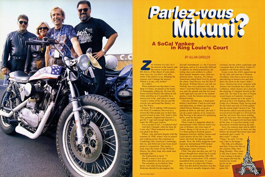 Parlez-Vous Mikuni?