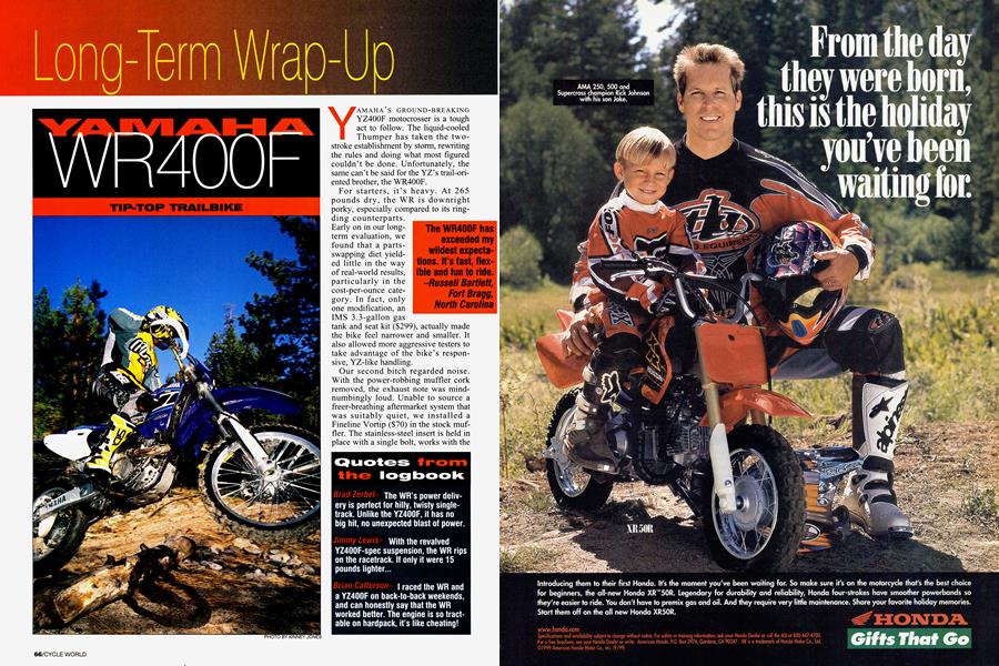 Yamaha Wr400f