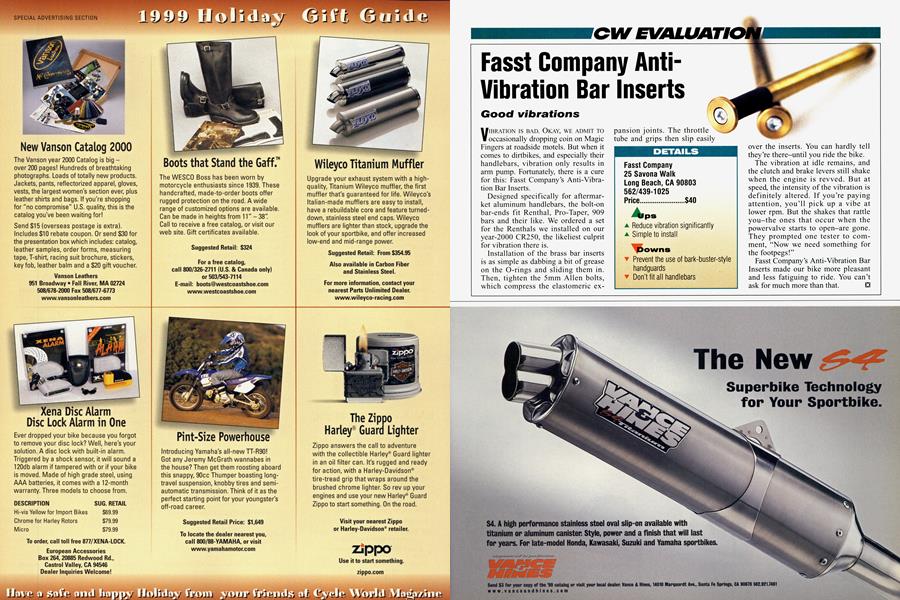 Fasst Company Anti-Vibration Bar Inserts
