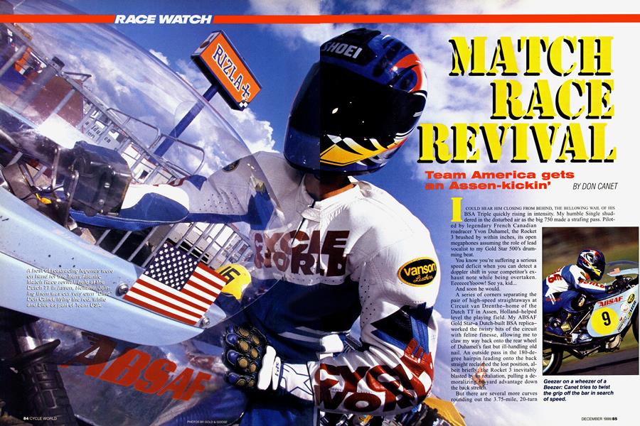 Match Race Revival