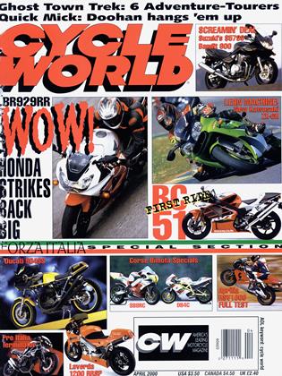 APRIL 2000 | Cycle World