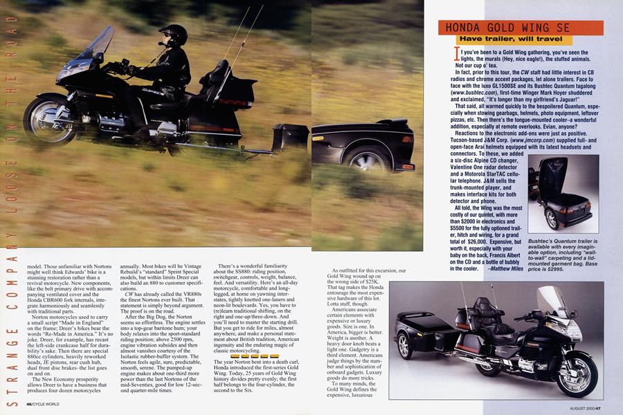 Honda Gold Wing Se