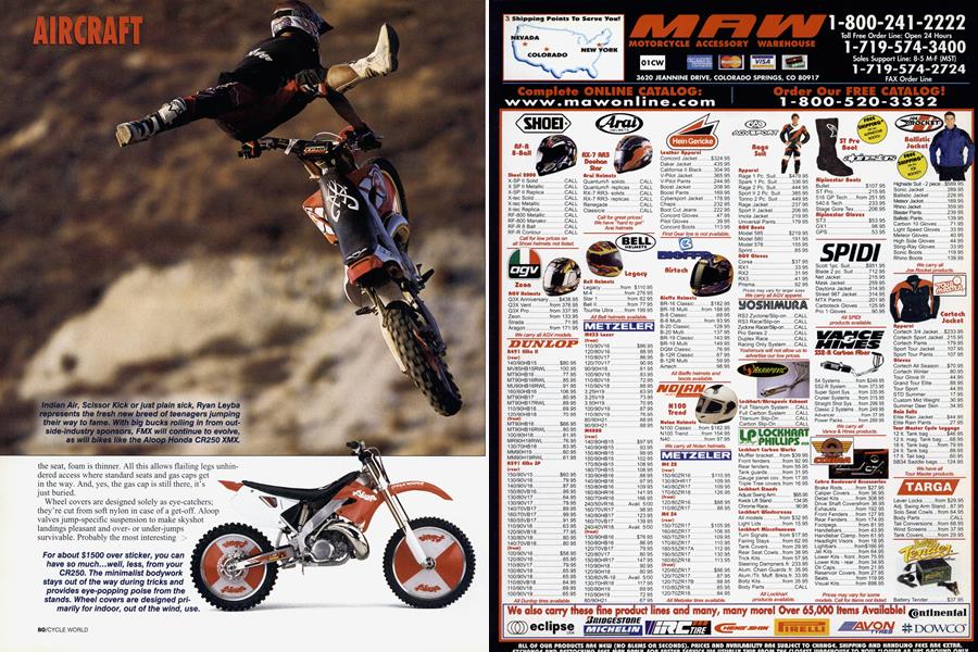 Motorcycle Accessory Warehouse Cycle World JANUARY 2001