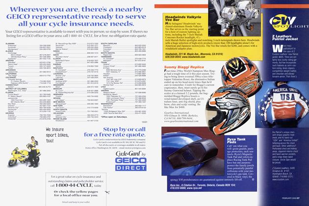 Yamaha Wr426f | Cycle World | FEBRUARY 2002