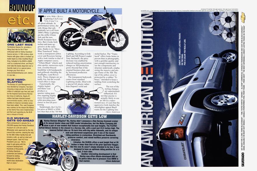 Harley-Davidson Gets Low