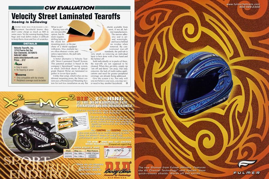 Velocity Street Laminated Tearoffs