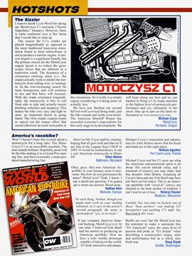 Hotshots, Page: 20 - MARCH 2005 | Cycle World