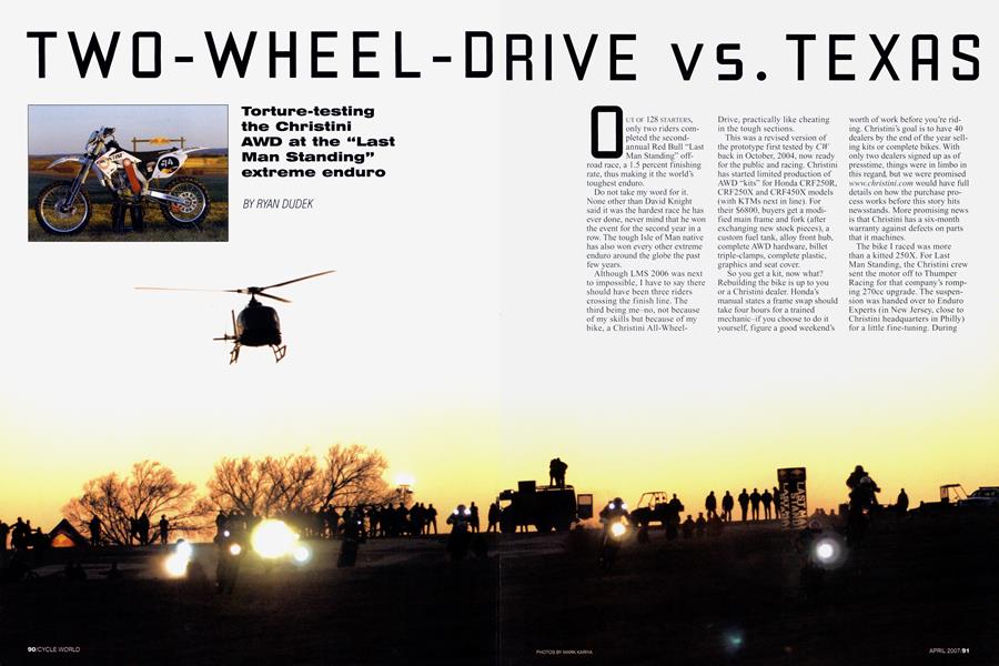 Two-Wheel-Drive Vs. Texas
