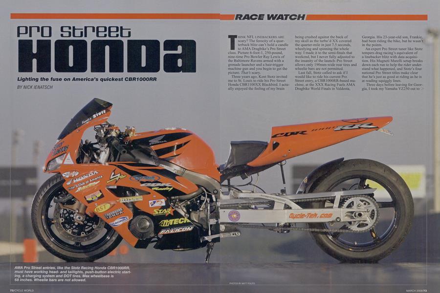 Pro Street Honda